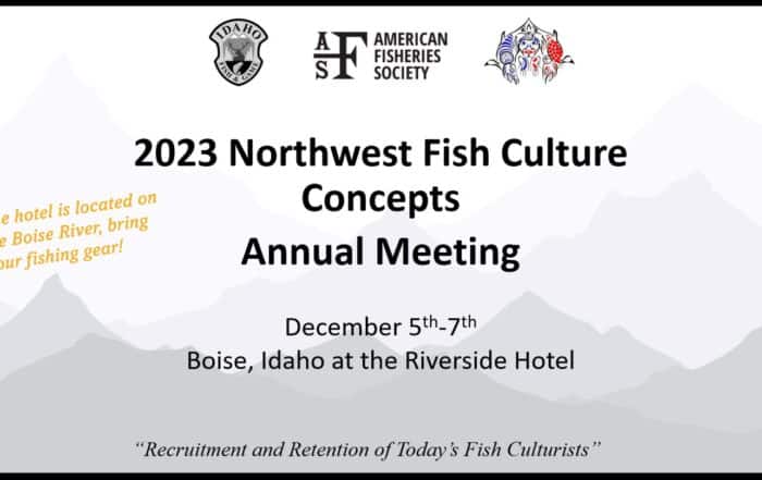 2023 Northwest Fish Culture Concepts