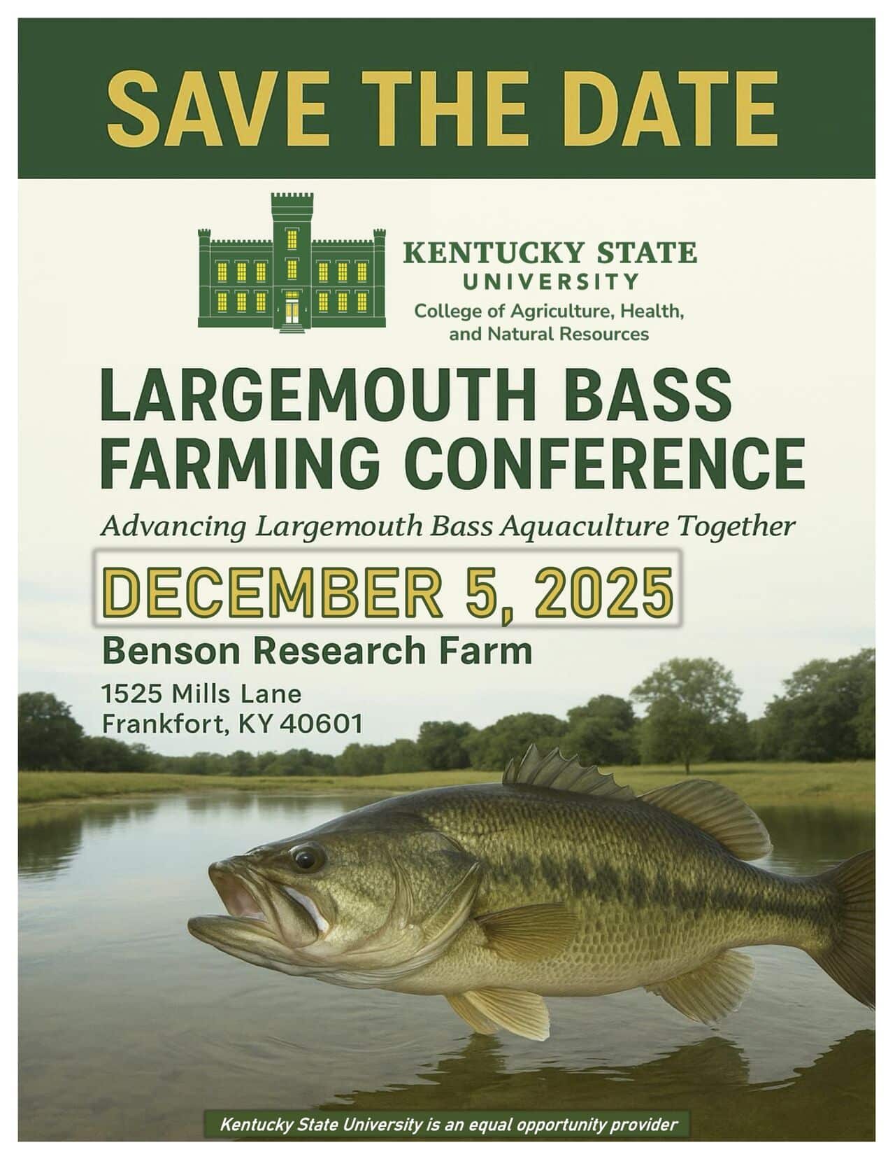 Large Mouth Bass Farming Conference
